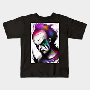 UNHAPPY CLOWN Kids T-Shirt